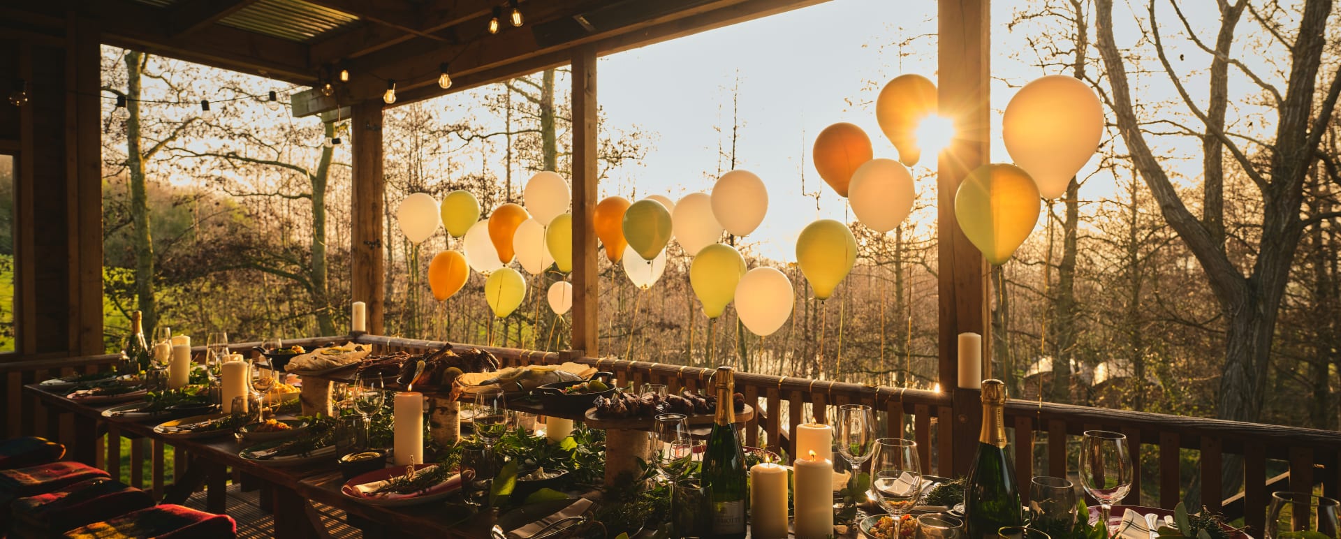 feast set up  