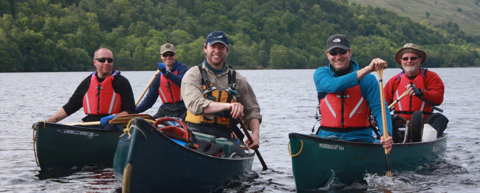 Canoeing on Loch Tay Scotland Scott Dunn
