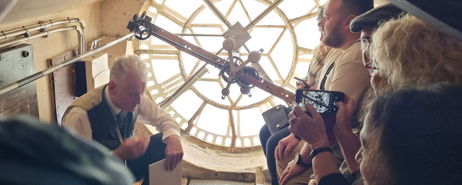 Private tour of Bath Clock Tower