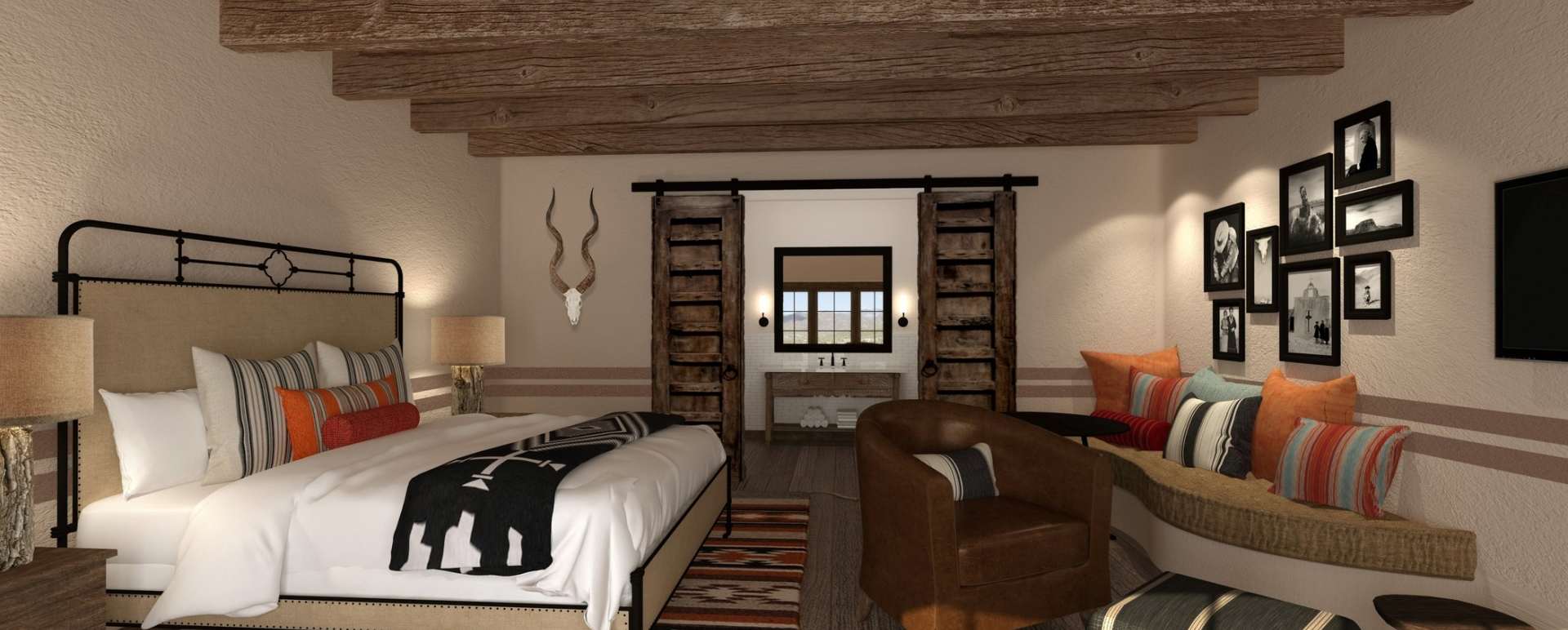 Double Bedroom - Bishops Lodge 