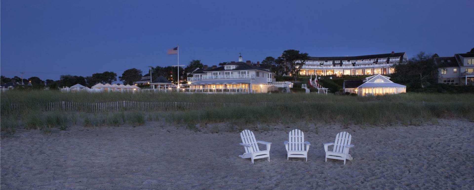 View from the beach - Chatham Bars Inn