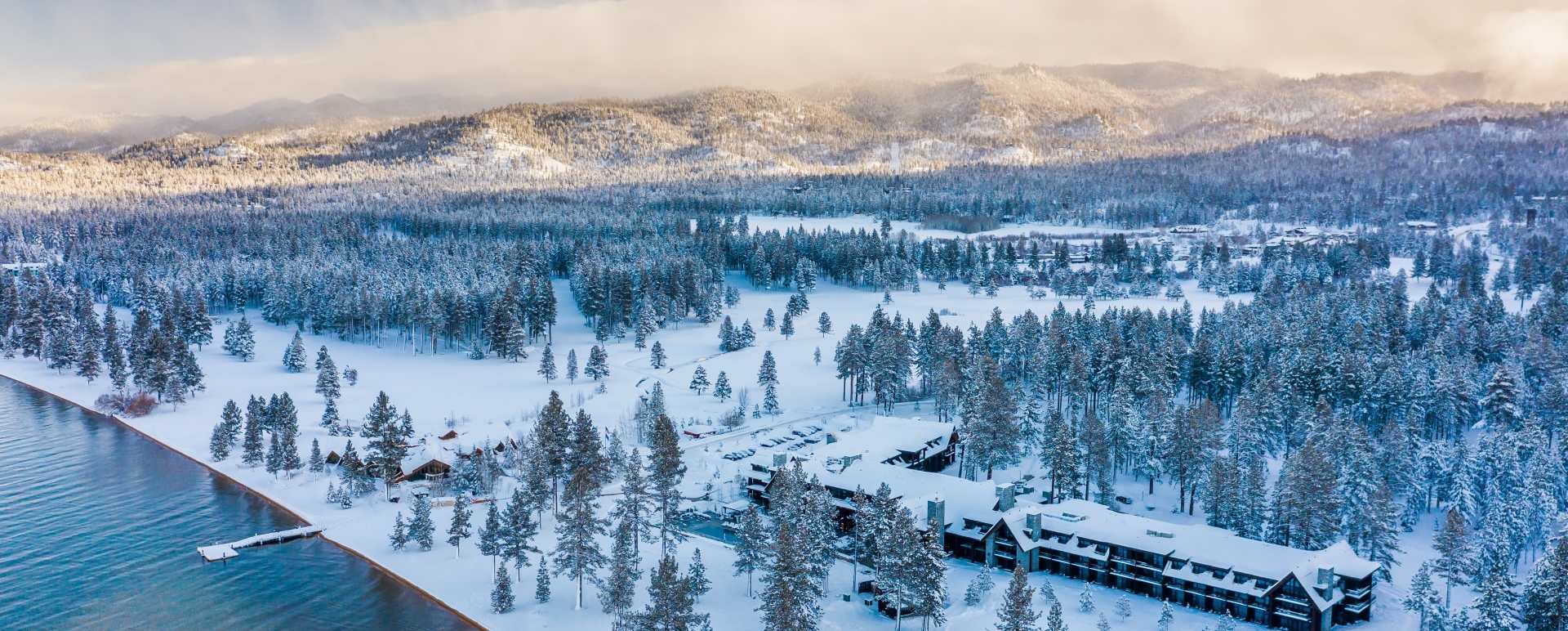 Edgewood Lake Tahoe Aerial View 