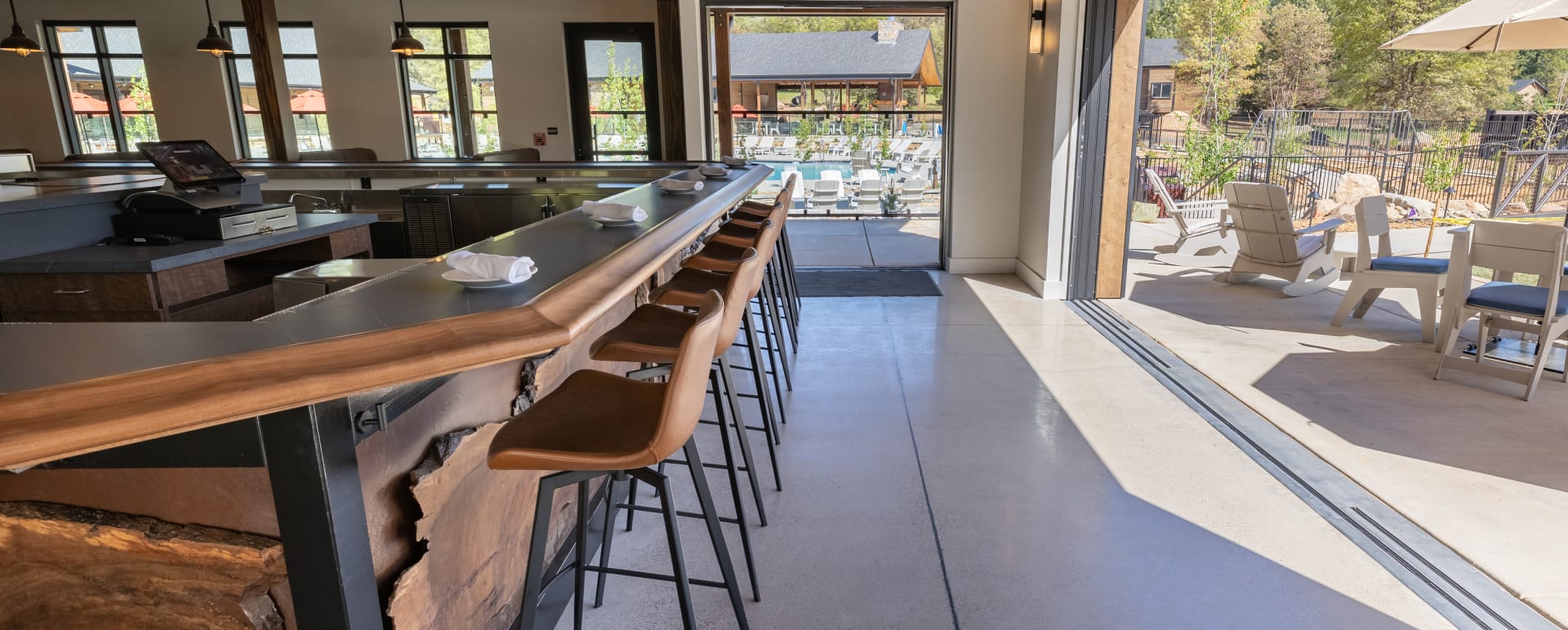tavern bar and exterior 
