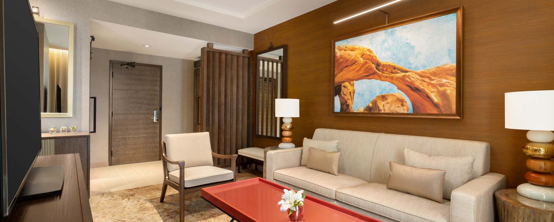 Suite Lounge Area - Hoodoo Moab 