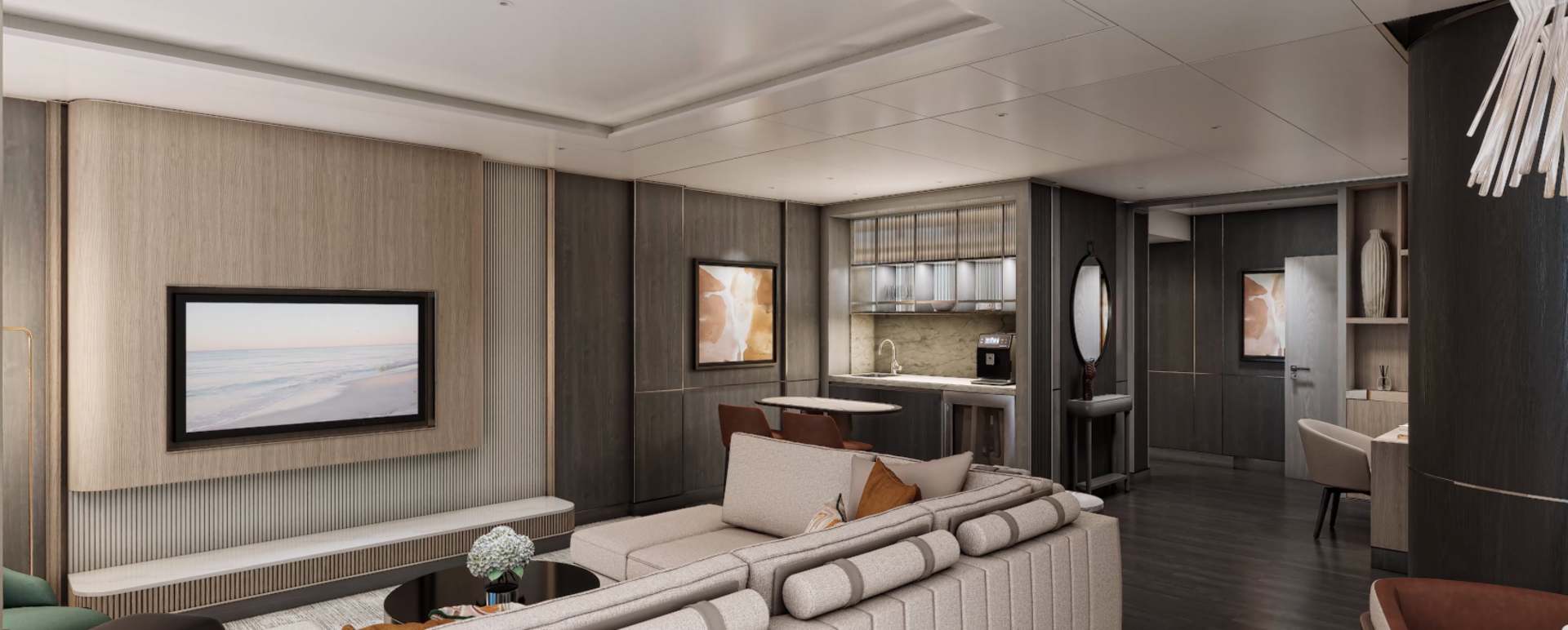 Owners Suite Living Room 