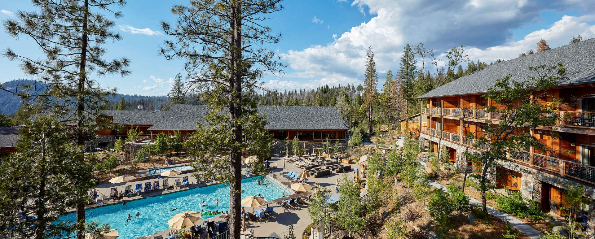 Rush Creek Balconies and Pool Area