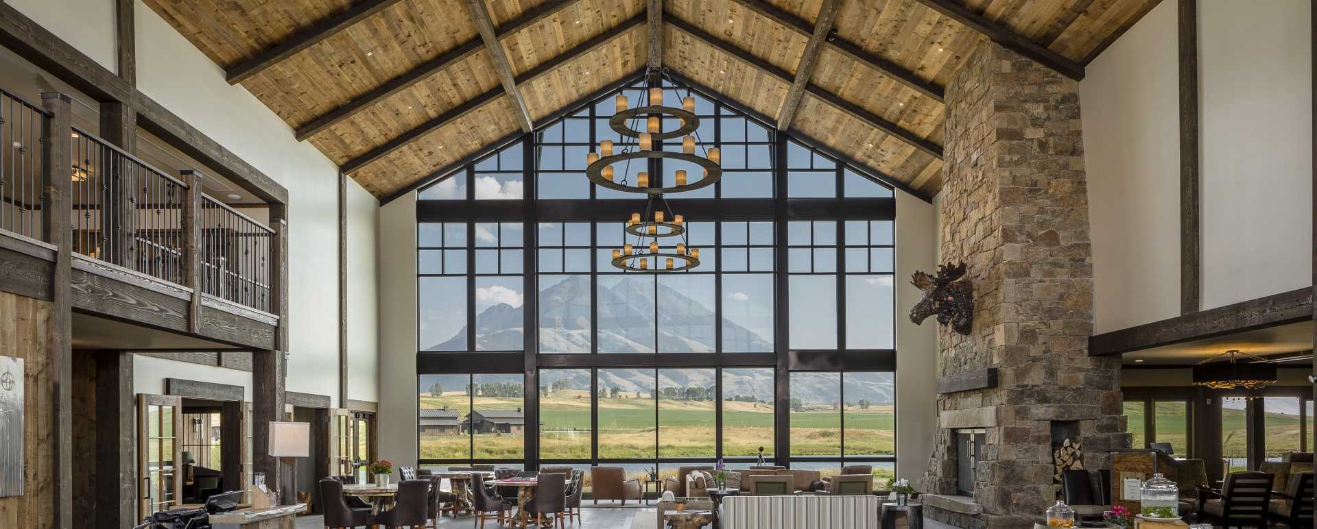 Main Lodge Lobby - Sage Lodge 