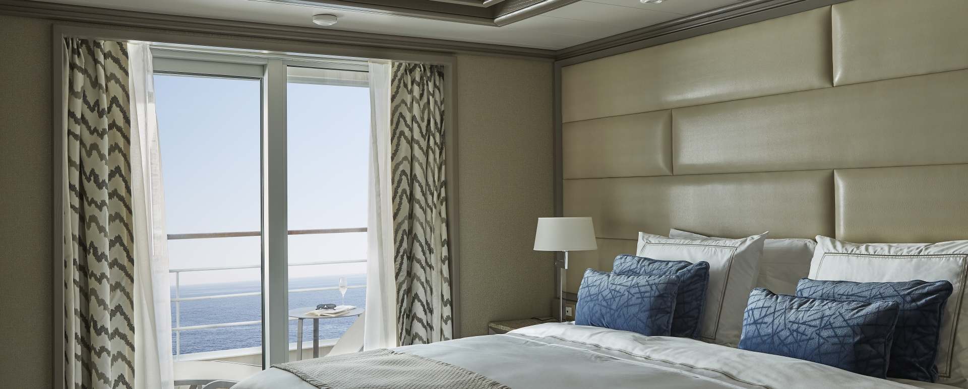 Sea view on the Silver Muse  