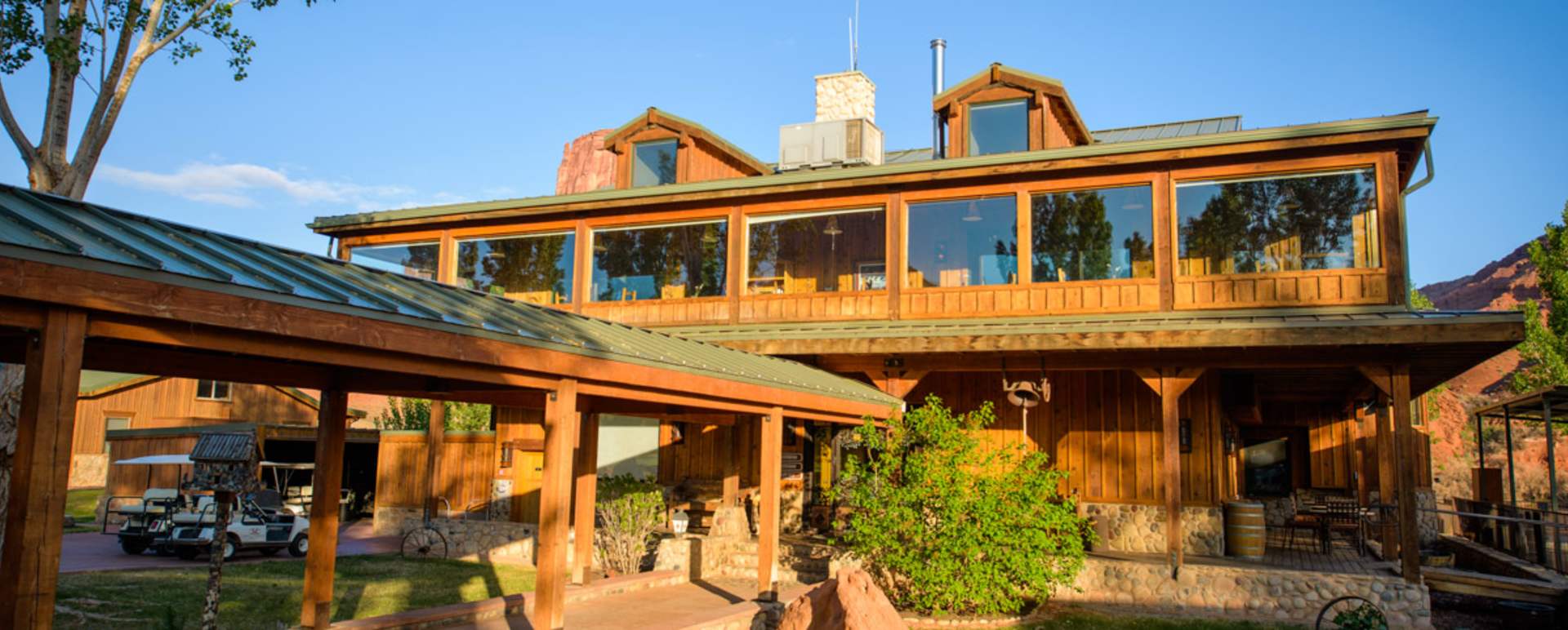 Main building - Sorrel River Ranch