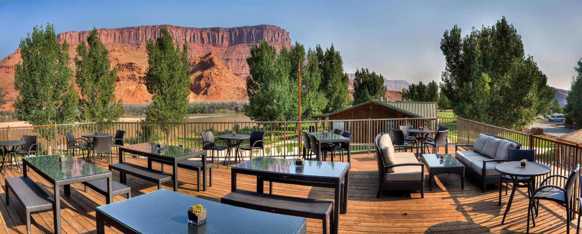 Deck with Panoramic Views - Sorrel River Ranch