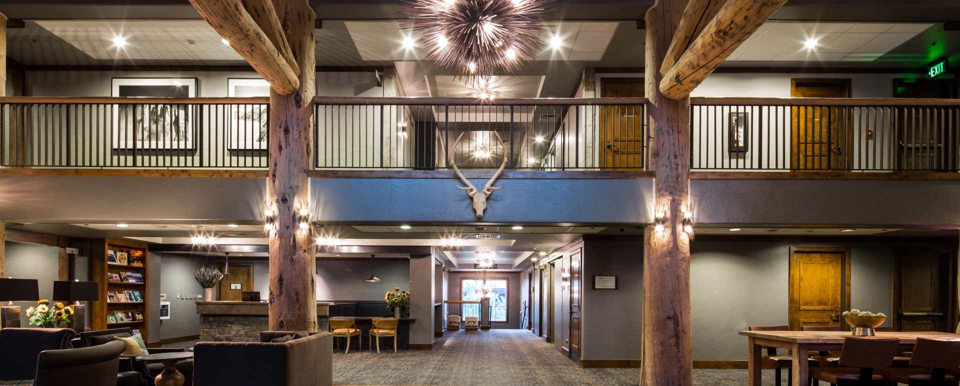 Teton Mountain Lodge  Spa Lobby 