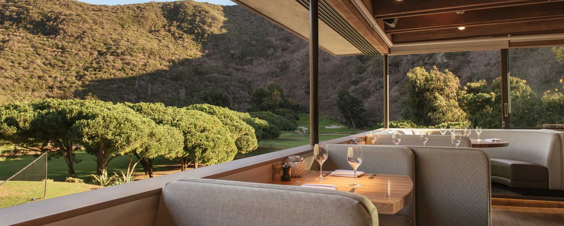Restaurant fairway views - The Ranch at Laguna Beach