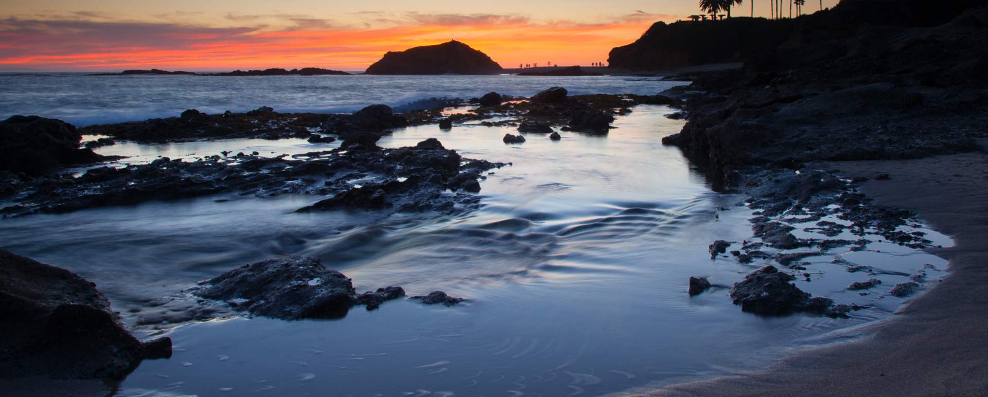 Laguna Beach at sunset - Ritz Carlton Laguna Niguel