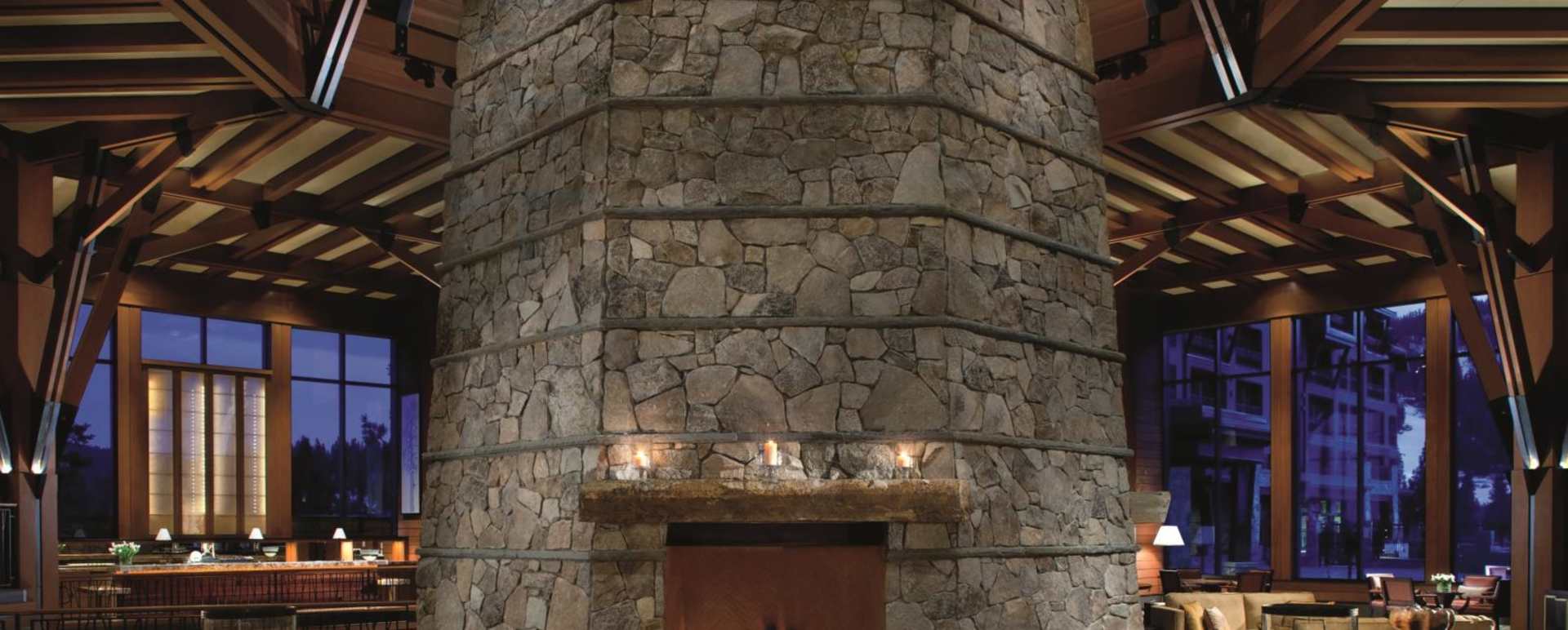 Fireplace - Ritz Carlton Lake Tahoe