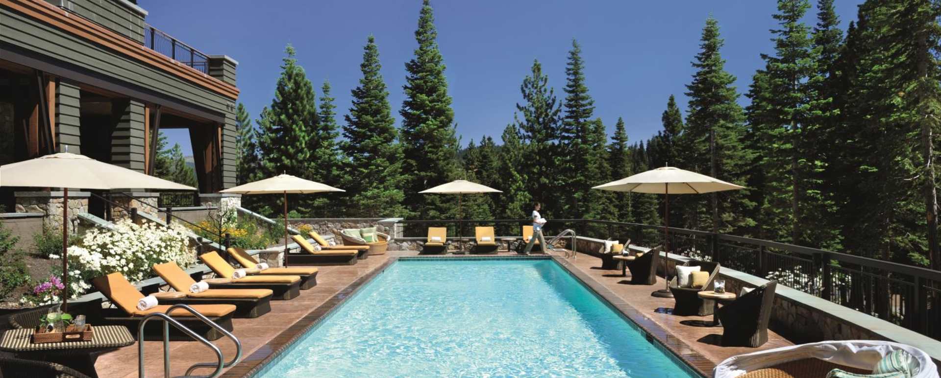 Pool View - Ritz Carlton Lake Tahoe