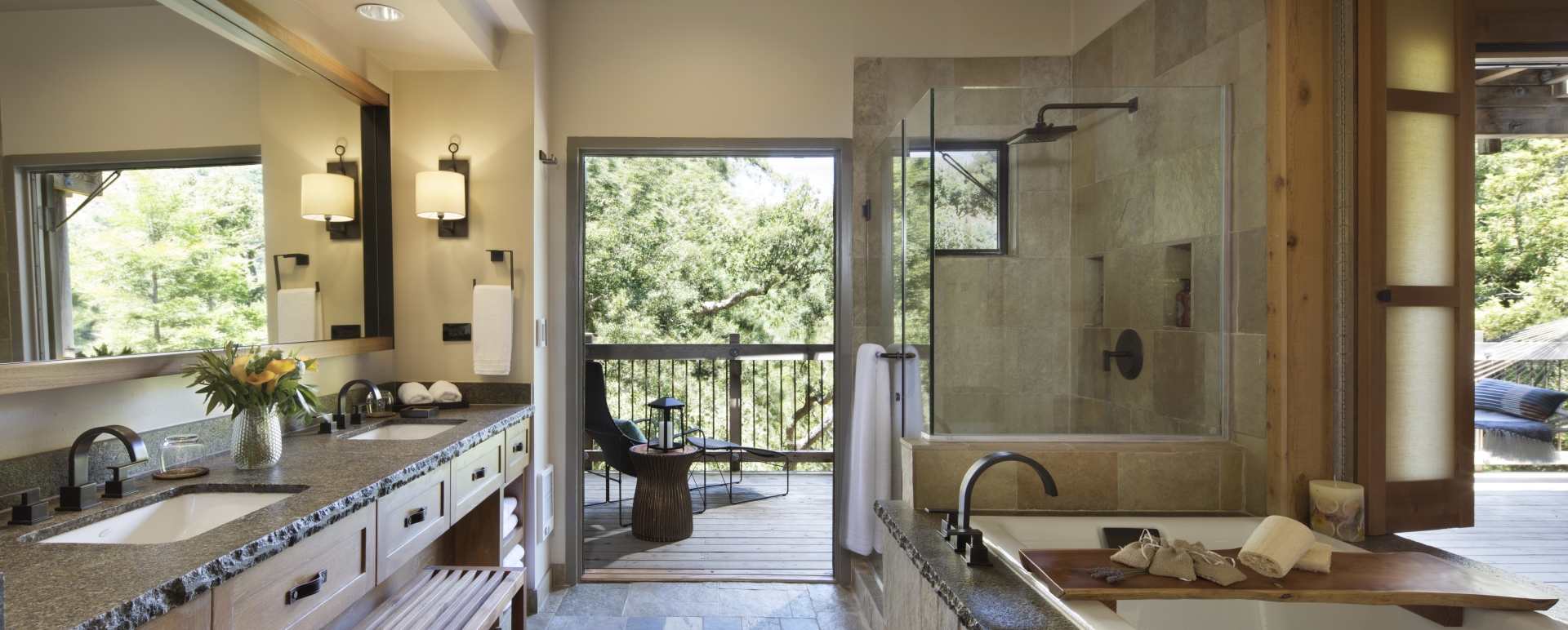 Big Sur suite bathroom - Ventana Big Sur, An Alila Resort