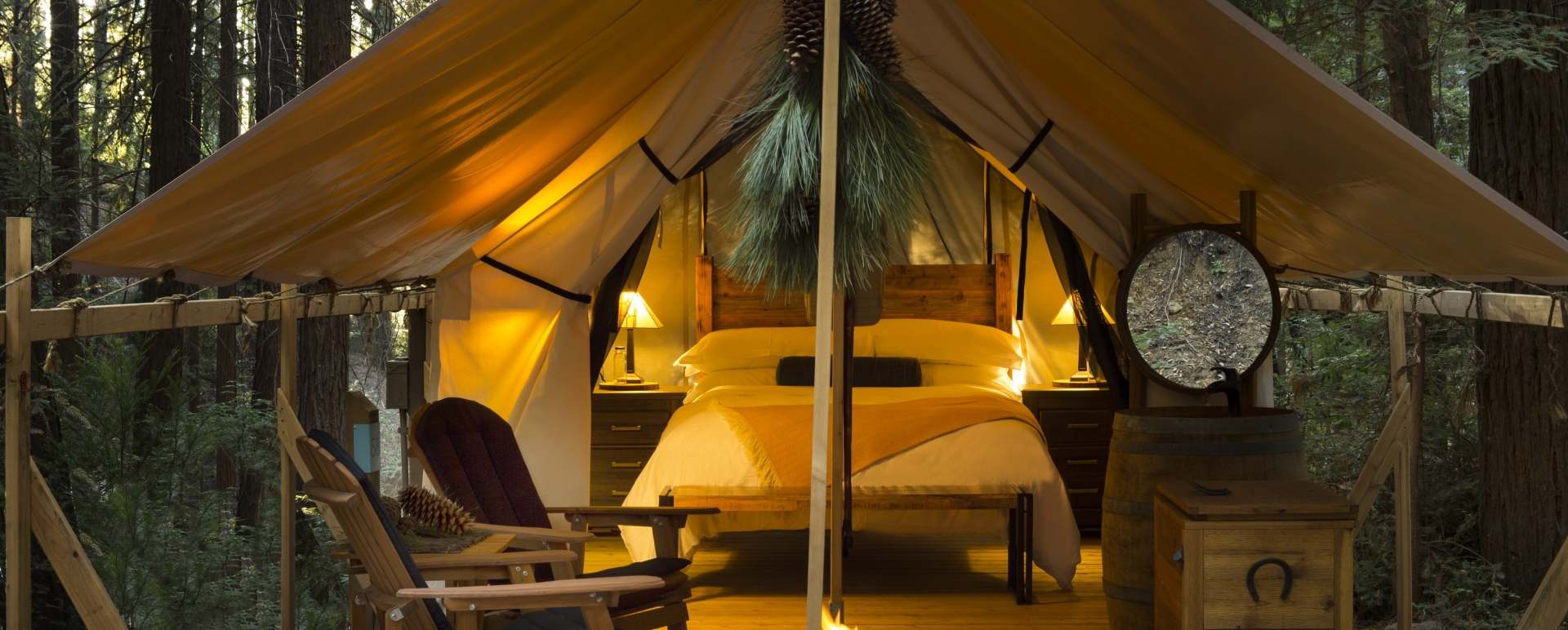 Luxury tented camp - Ventana Big Sur, An Alila Resort