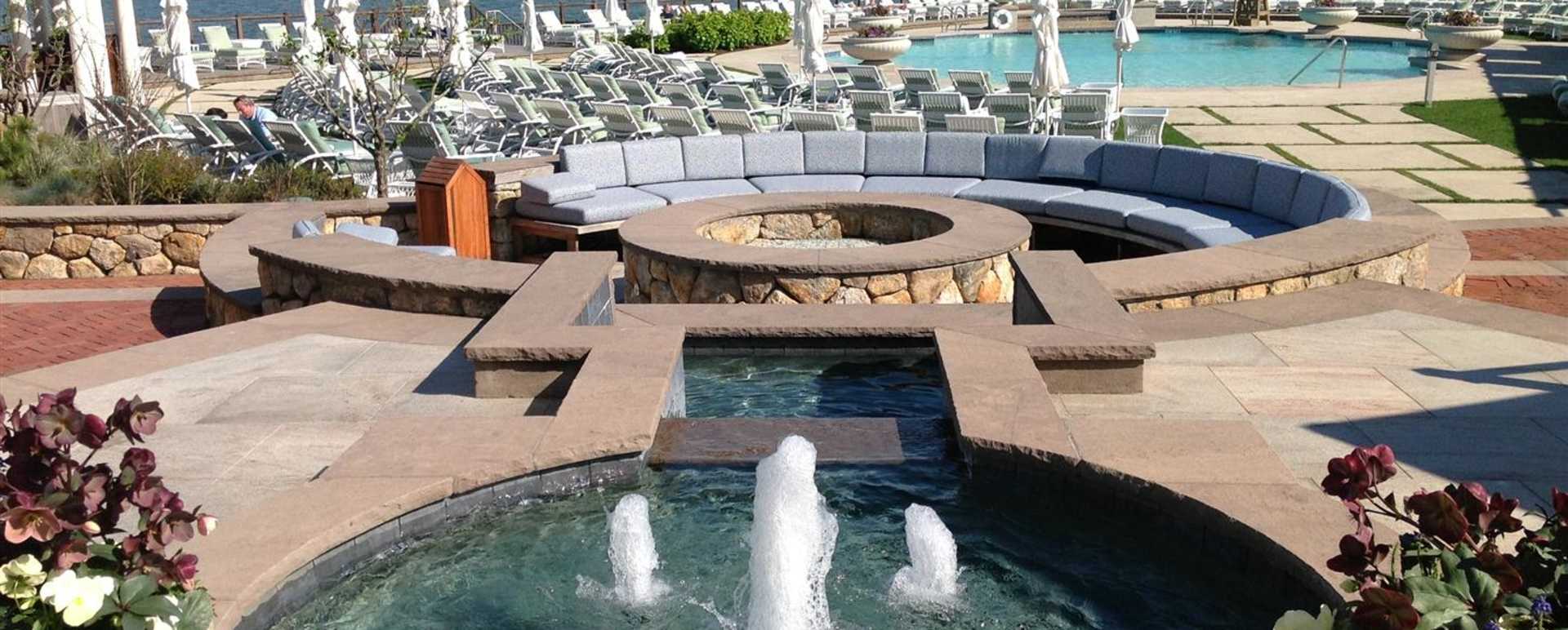 Pools & the fire pit - Wequasset Resort and Golf Club