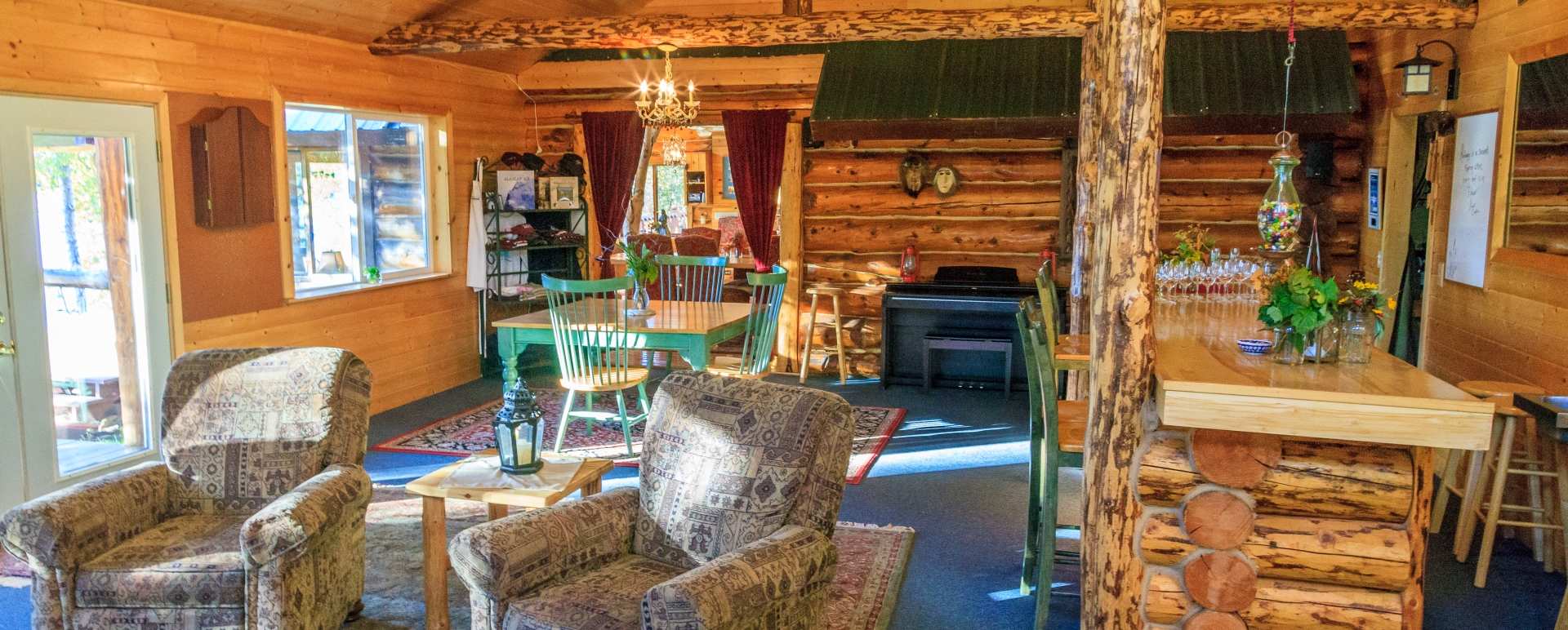 Main Lodge bar area - Winterlake Lodge