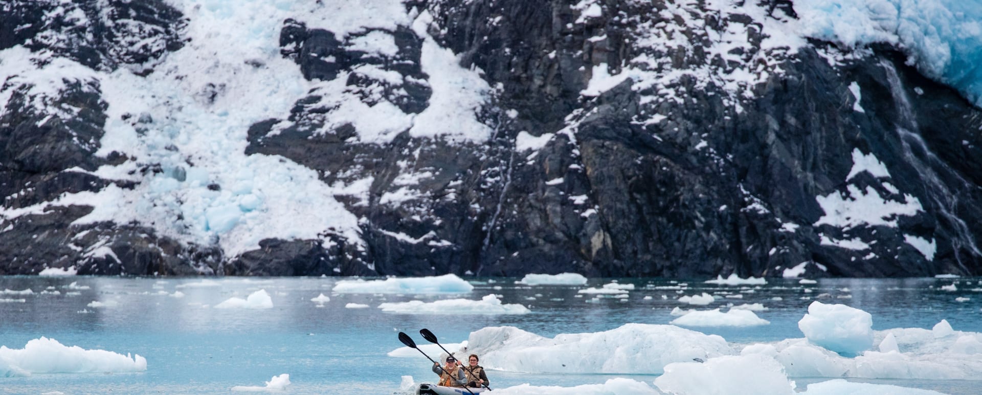 Glacier Lake Kayaking at Stillpoint Lodge