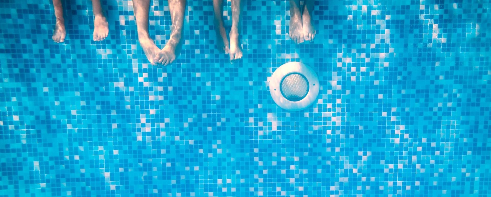 Pool play at White Elephant - Simply New England Summer Holiday 