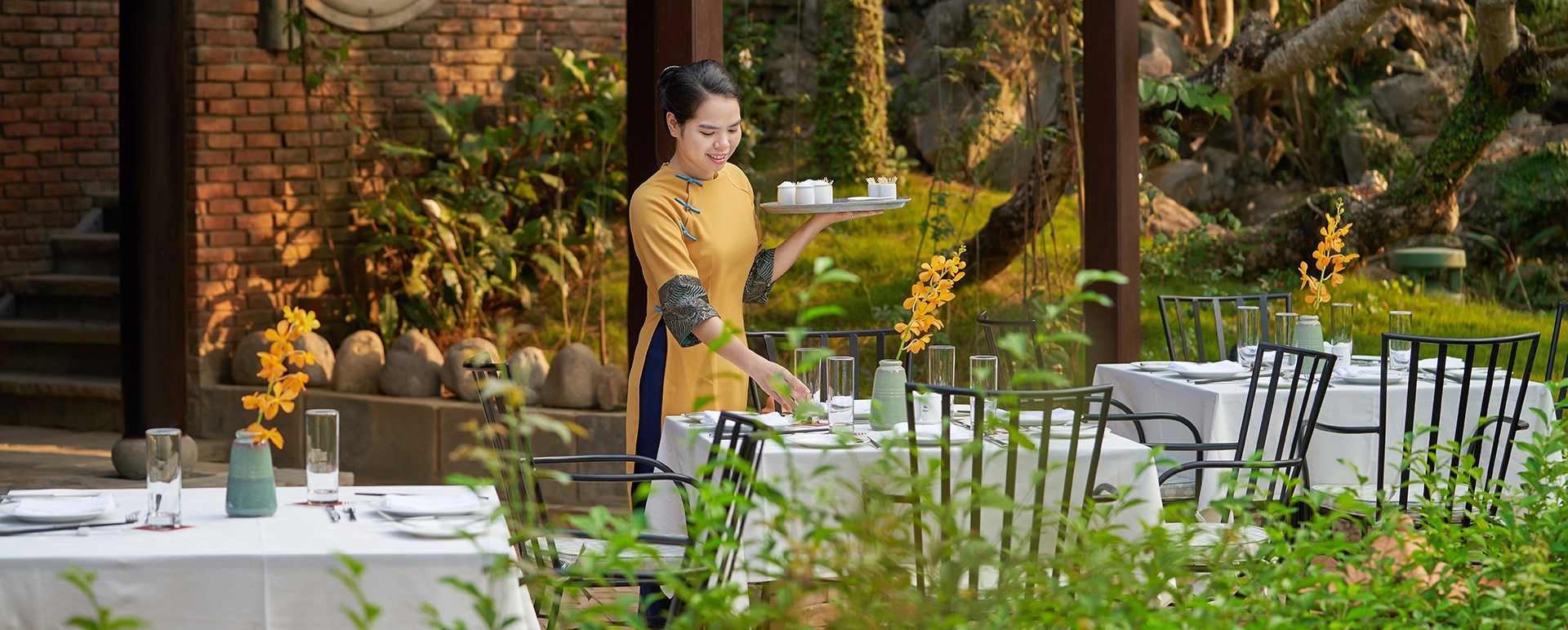 Breakfast - Ancient Hue Garden Houses 