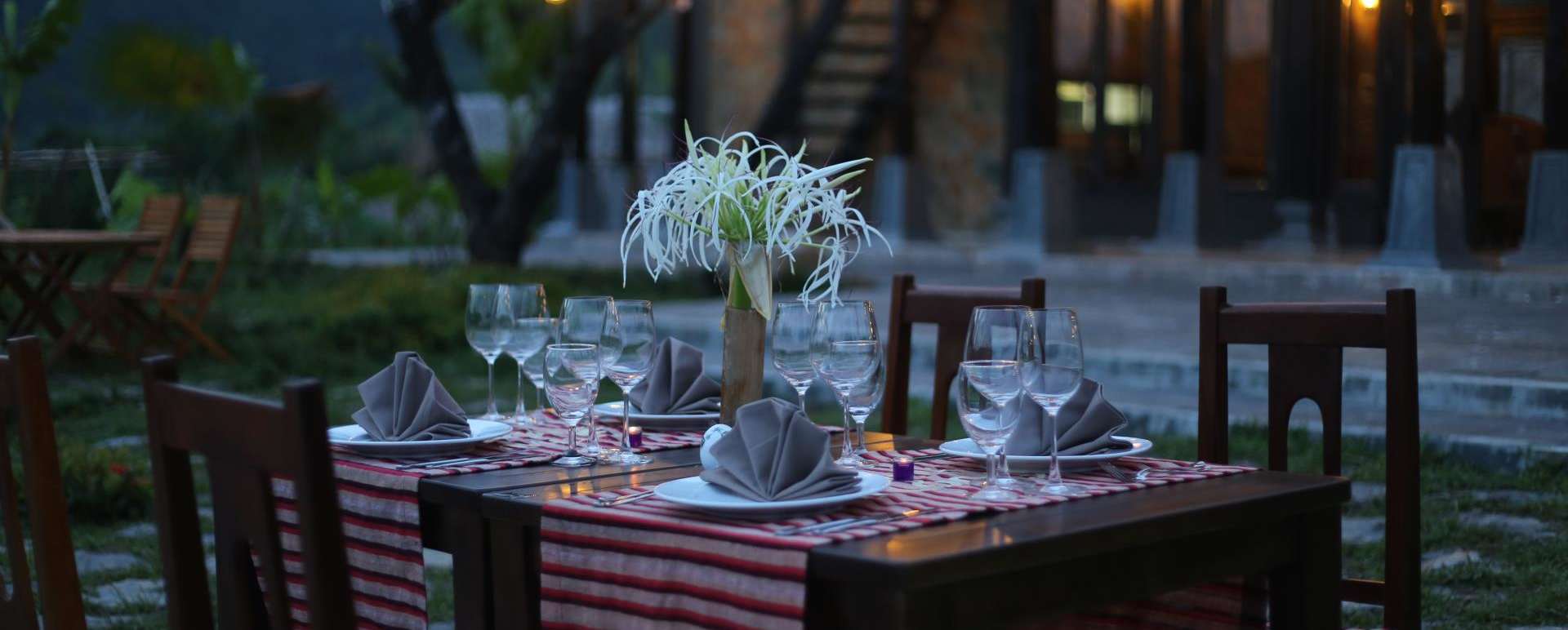 The Restaurant - Mai Chau Ecolodge 