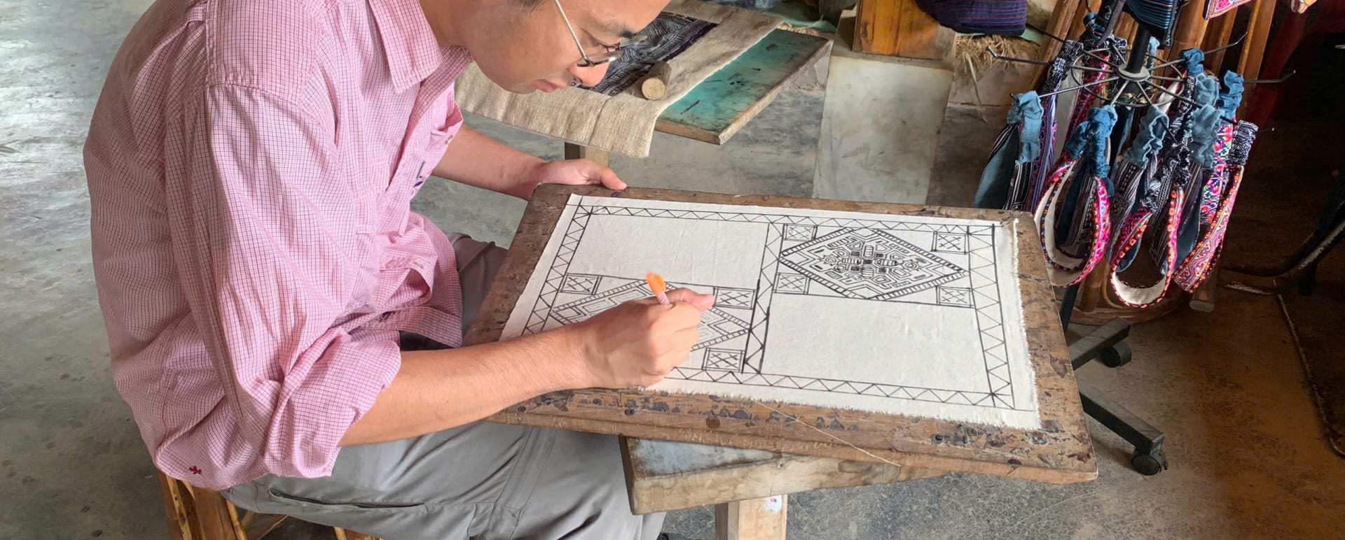 Textiles Trek HMong Batik and Folk Art