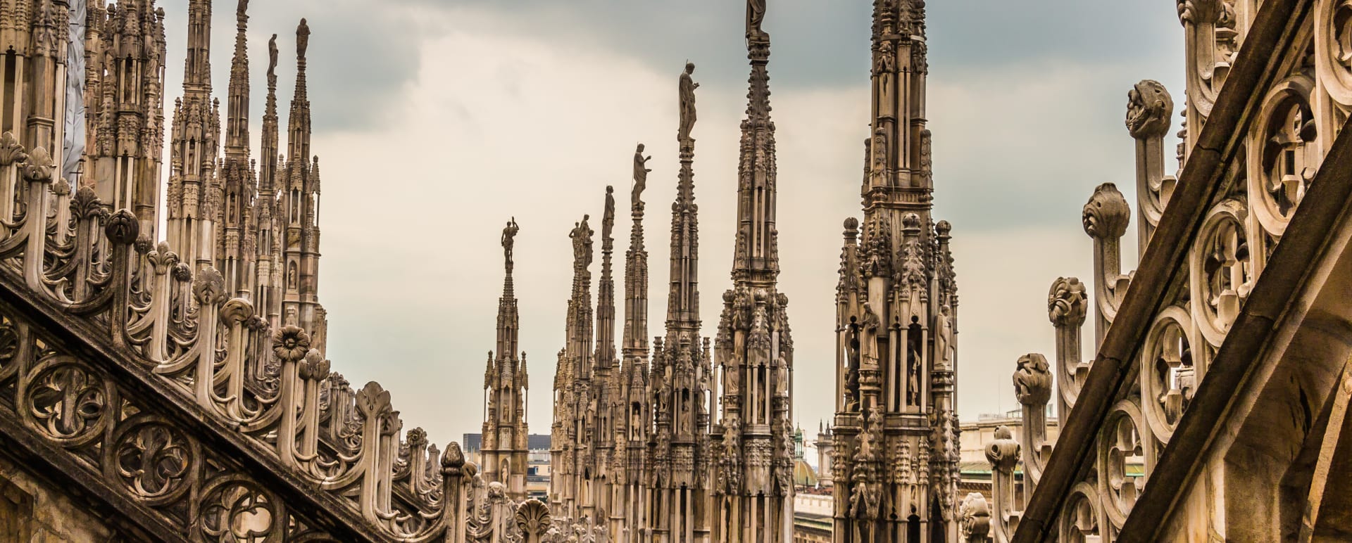 Milan Cathederal Spires 