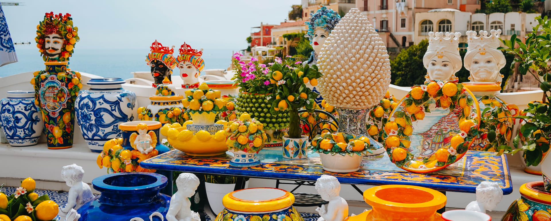 Amalfi pottery 
