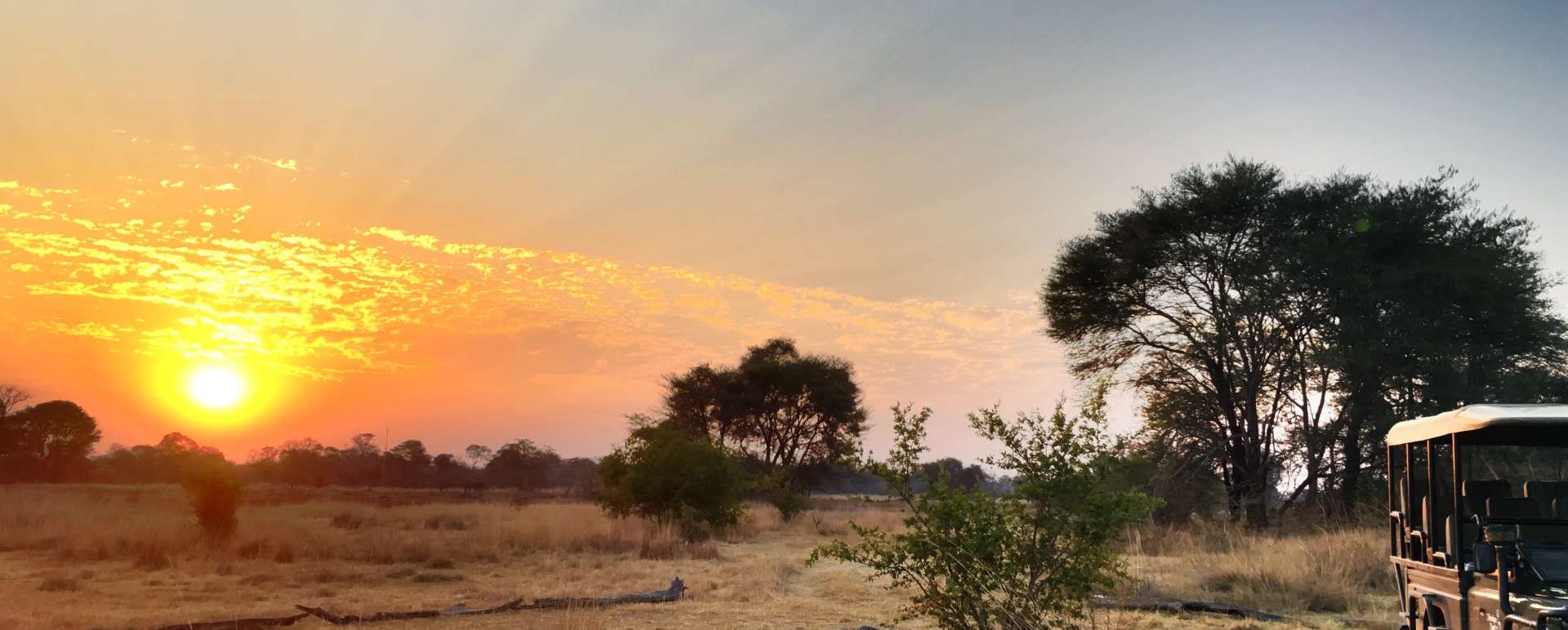 Sunset - Ntemwa Busanga Camp