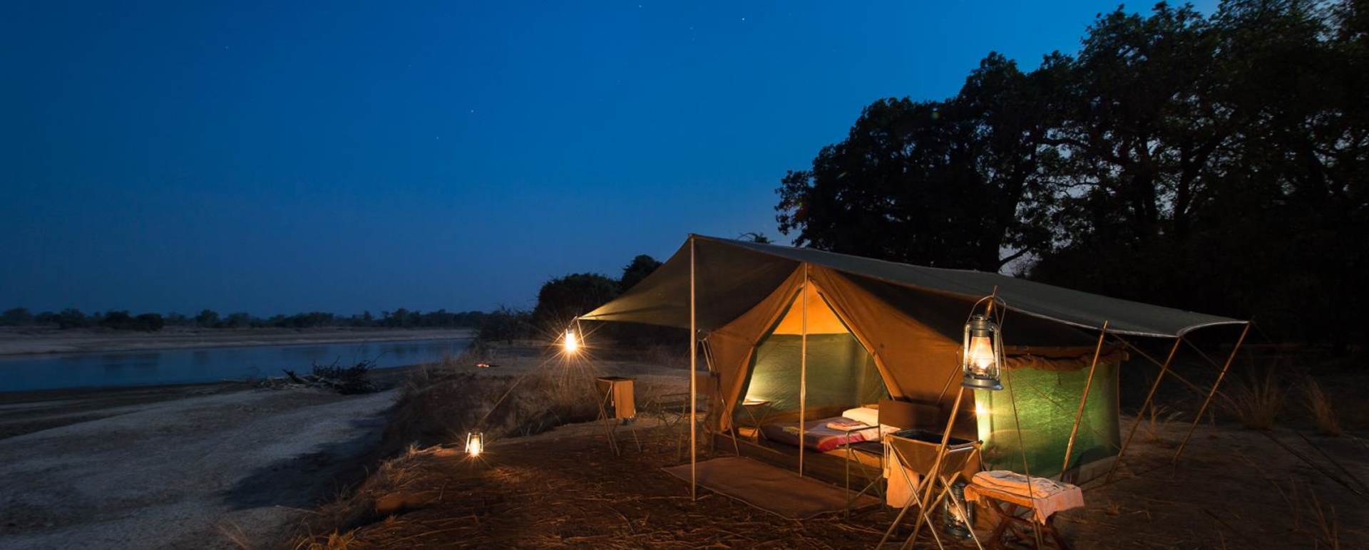 Tent - Robin Pope Luangwa Bush Camping