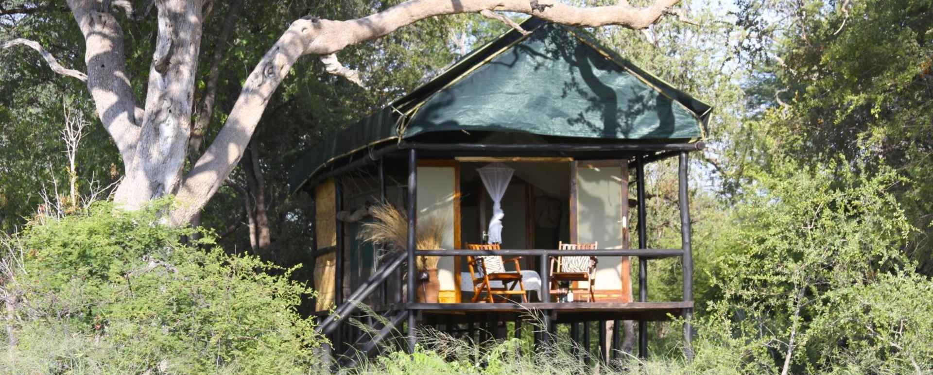 Elevated Guest Tent  - Bomani Tented Lodge