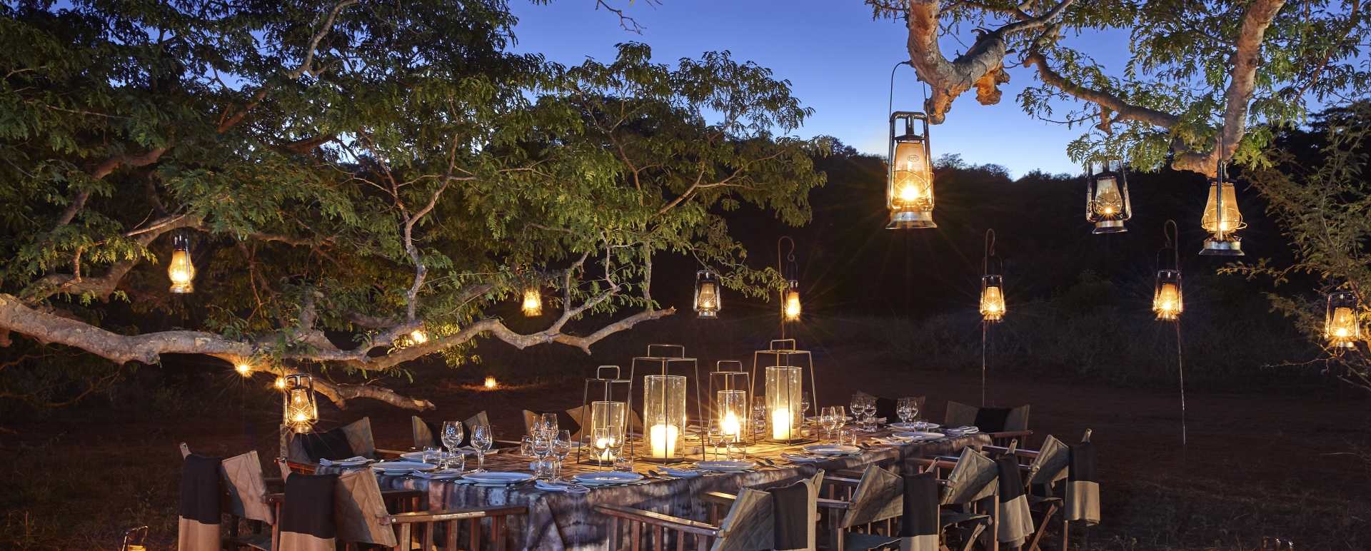 Bush dinner - Singita Pamushana