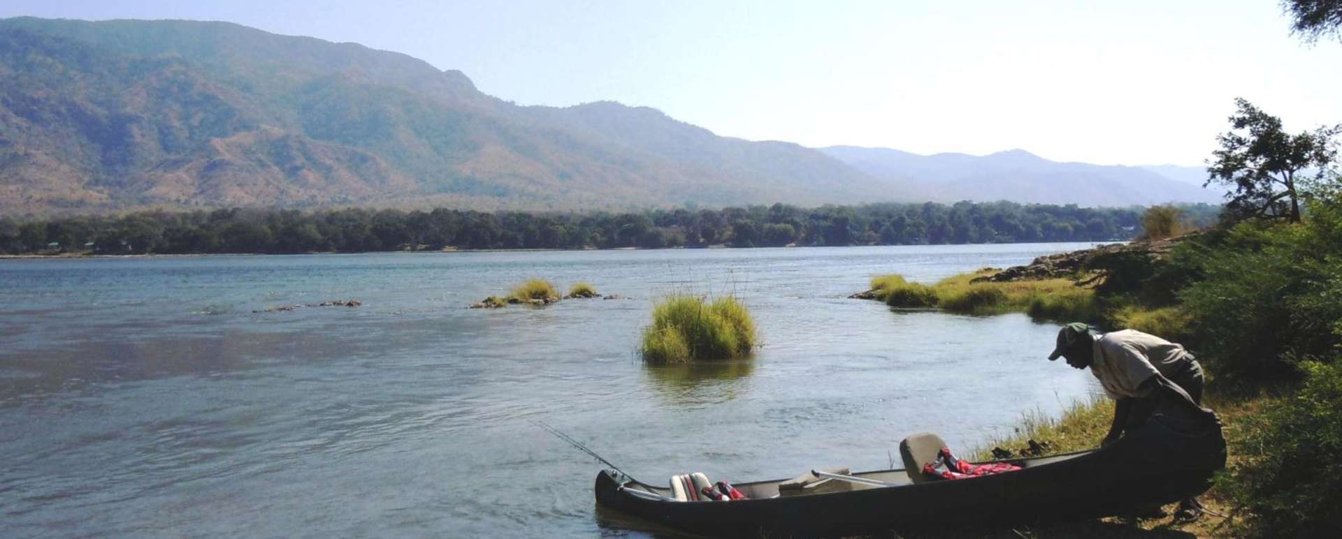 Canoeing on the Zambezi