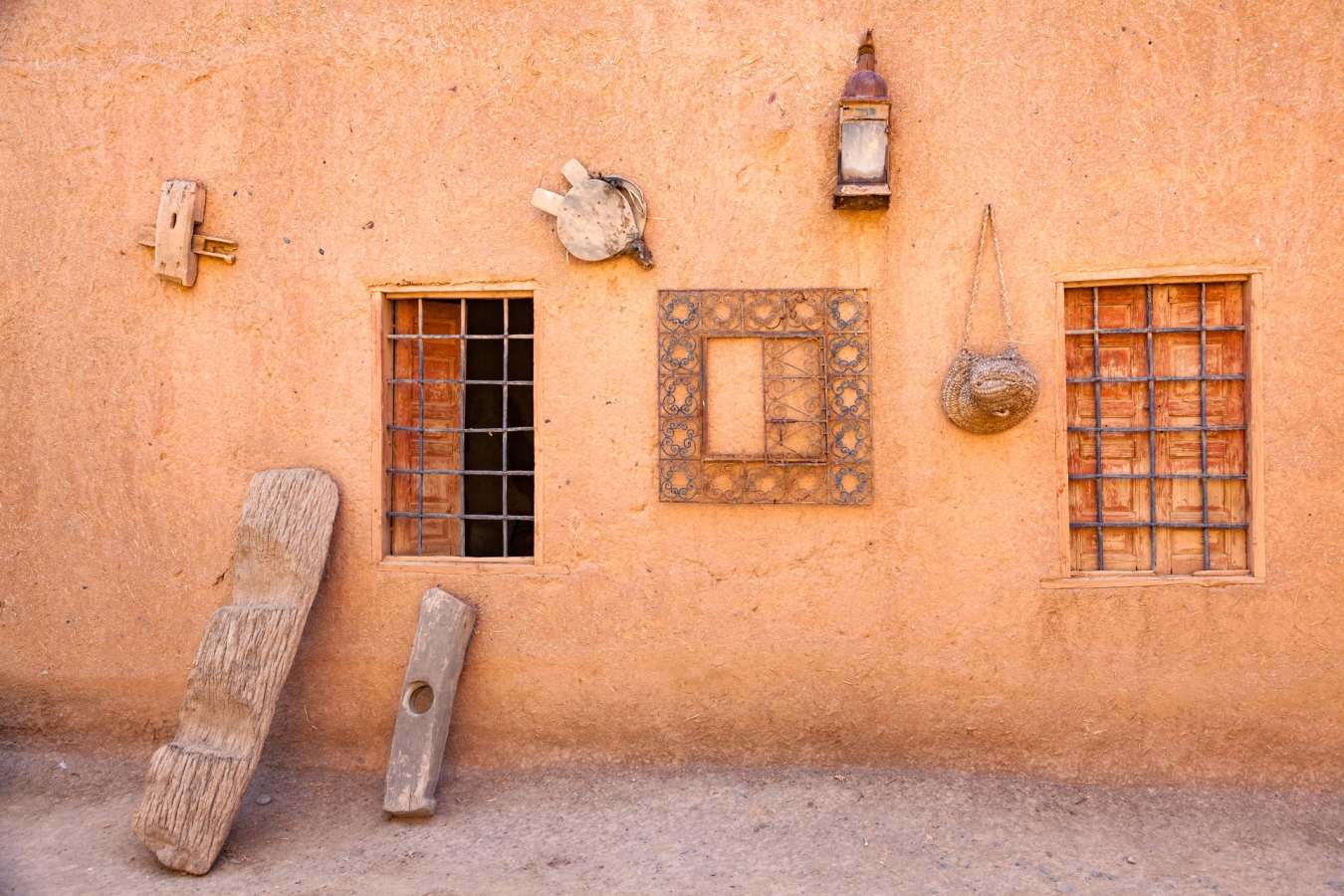 Kasbah wall - Skoura
