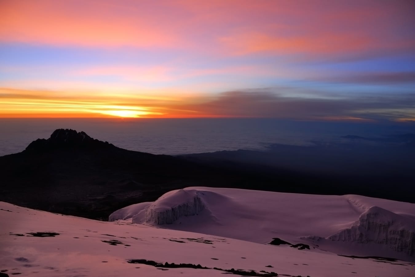 View from the mountain - Kilimanjaro