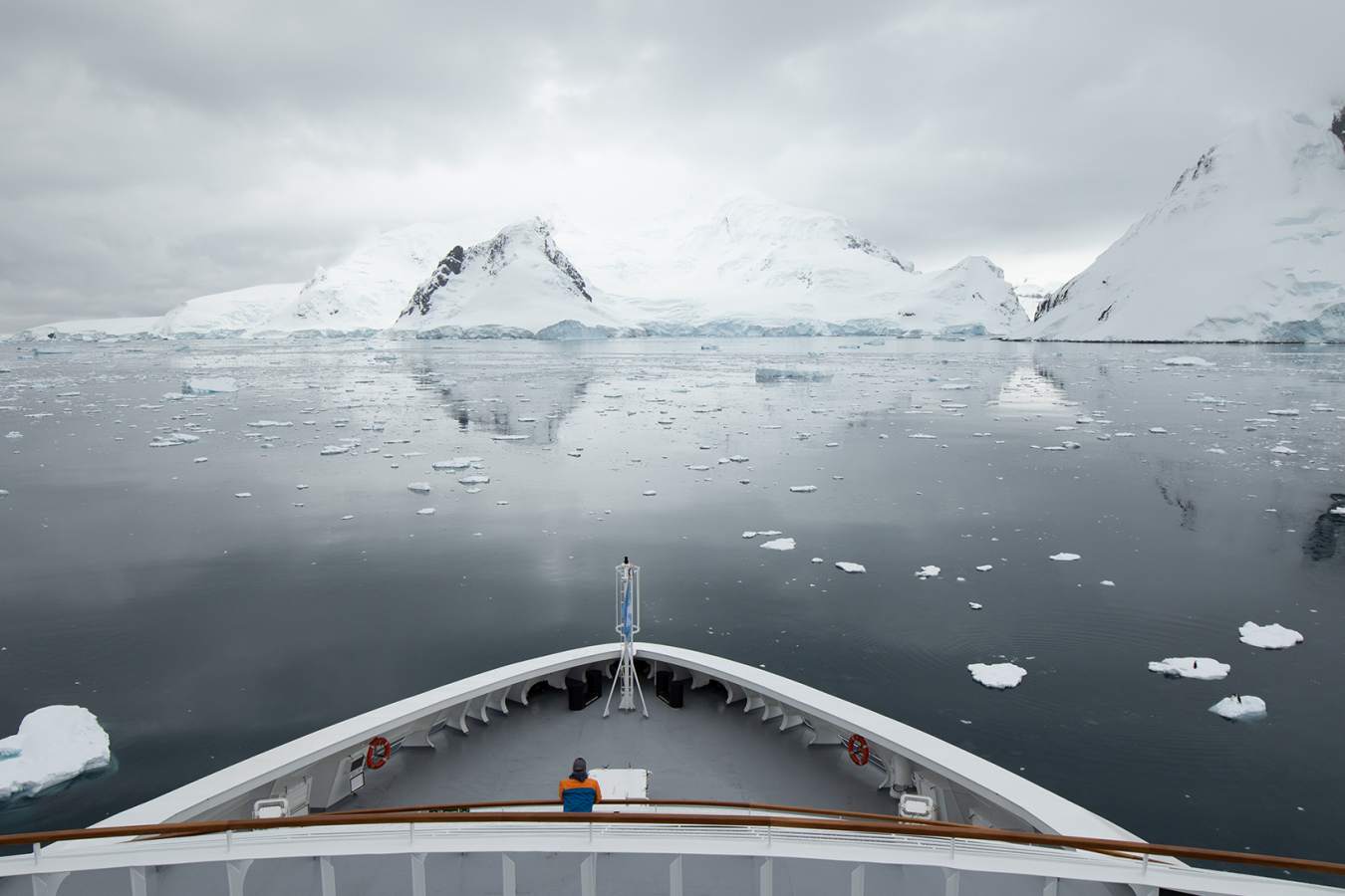 View from the ship