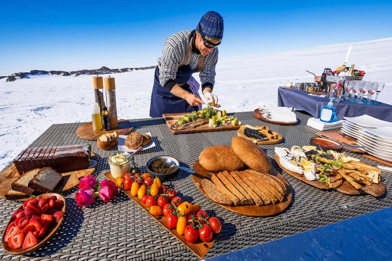 Picnic in Antarctica - White Desert Antarctica