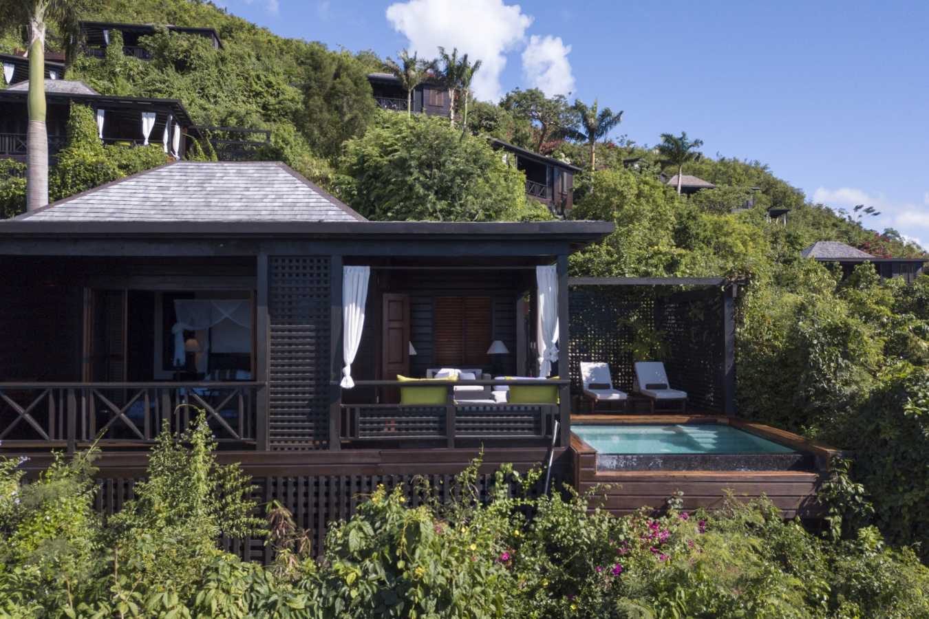 Suite Hillside Pool Exterior Hermitage Bay