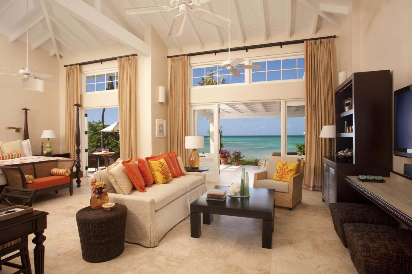 Suite living room  - Jumby Bay Island