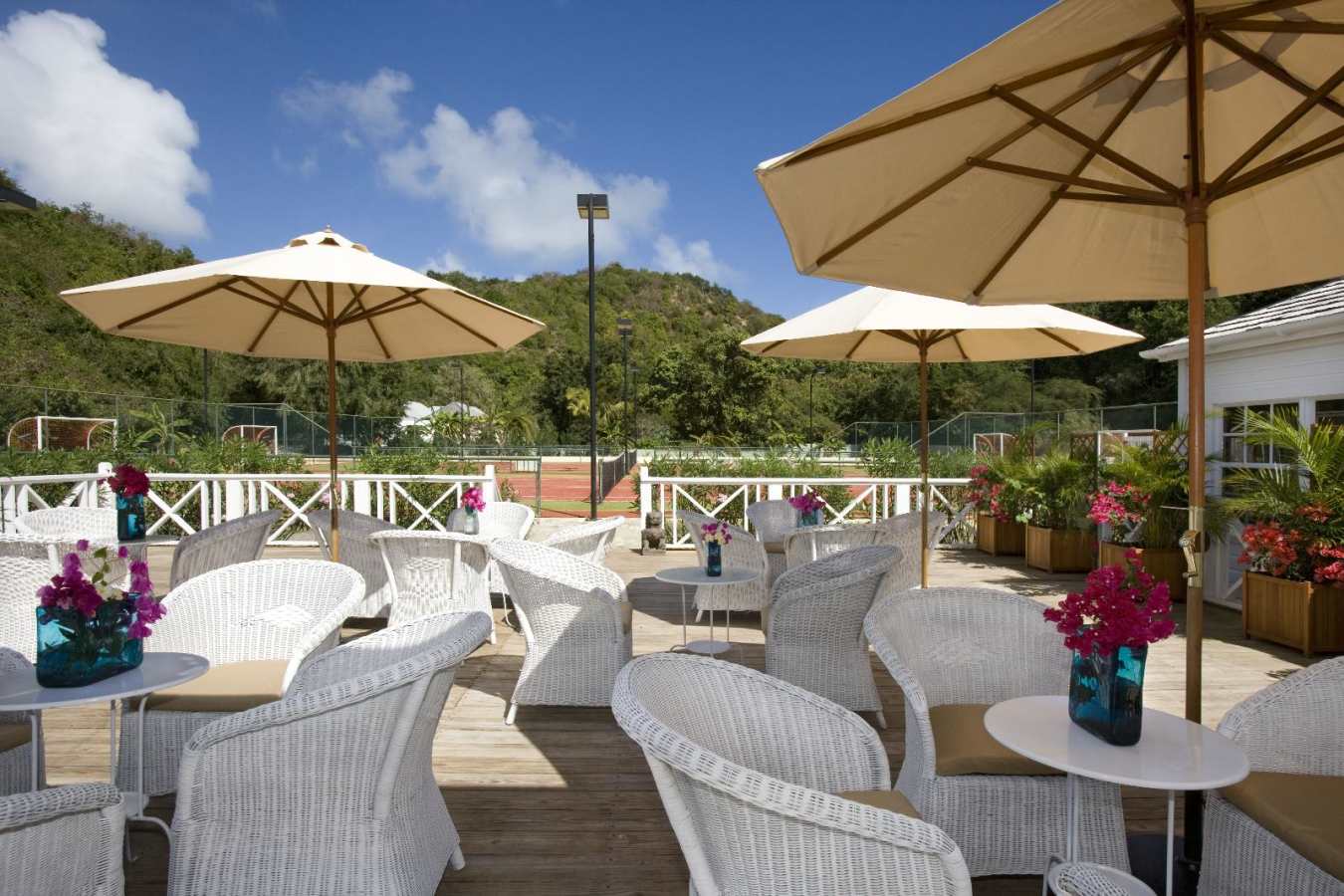 Afternoon Tea on the Deck - The Inn at English Harbour