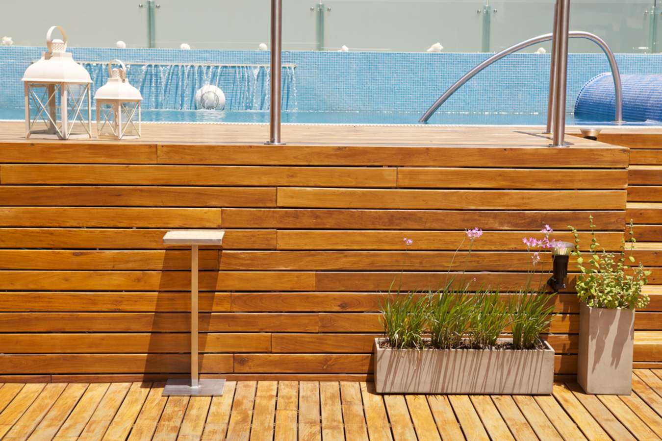 Pool deck - Mansion Algodon