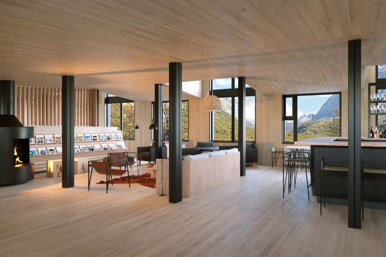 Common areas Render