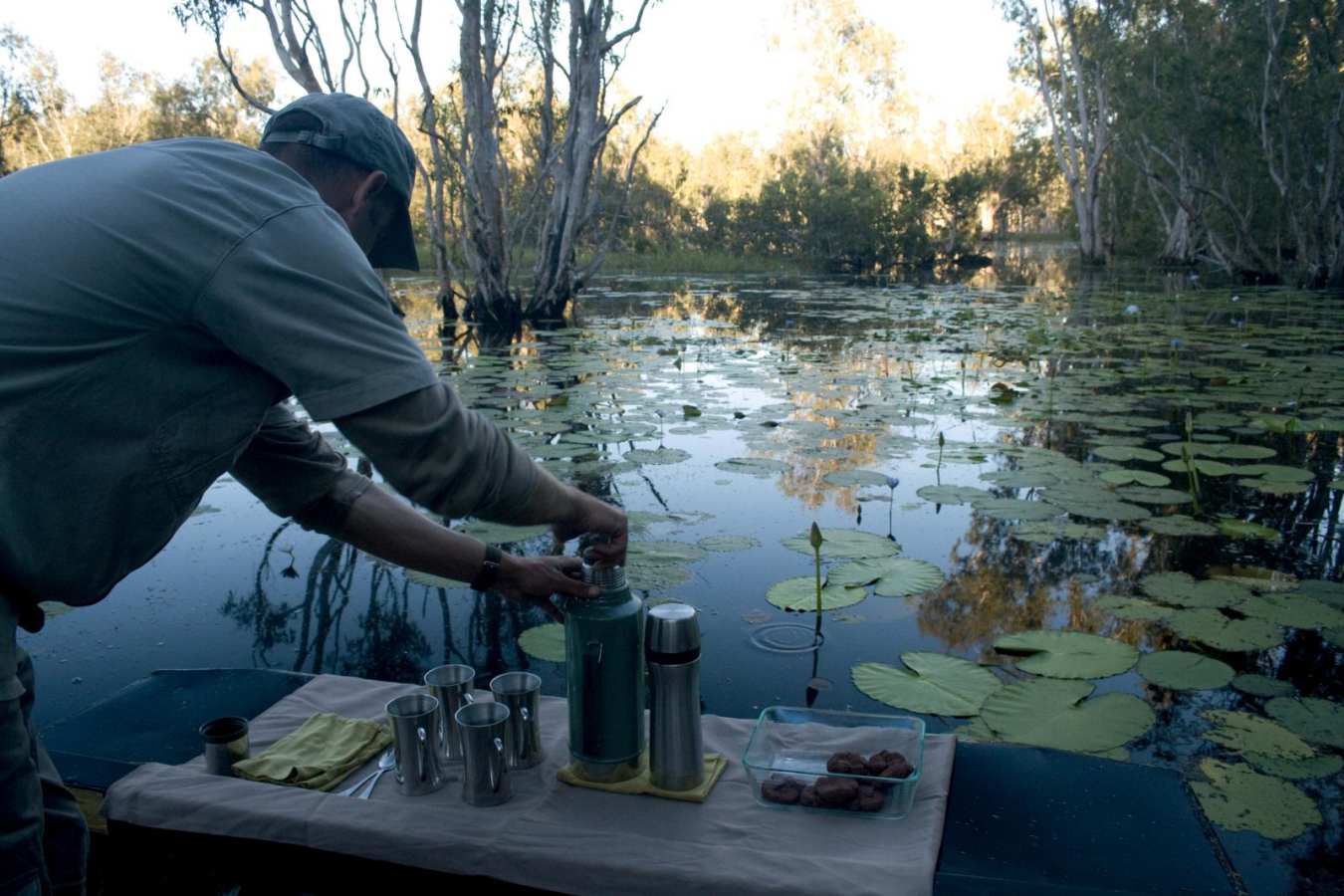 Afternoon tea - Bamurru Plains