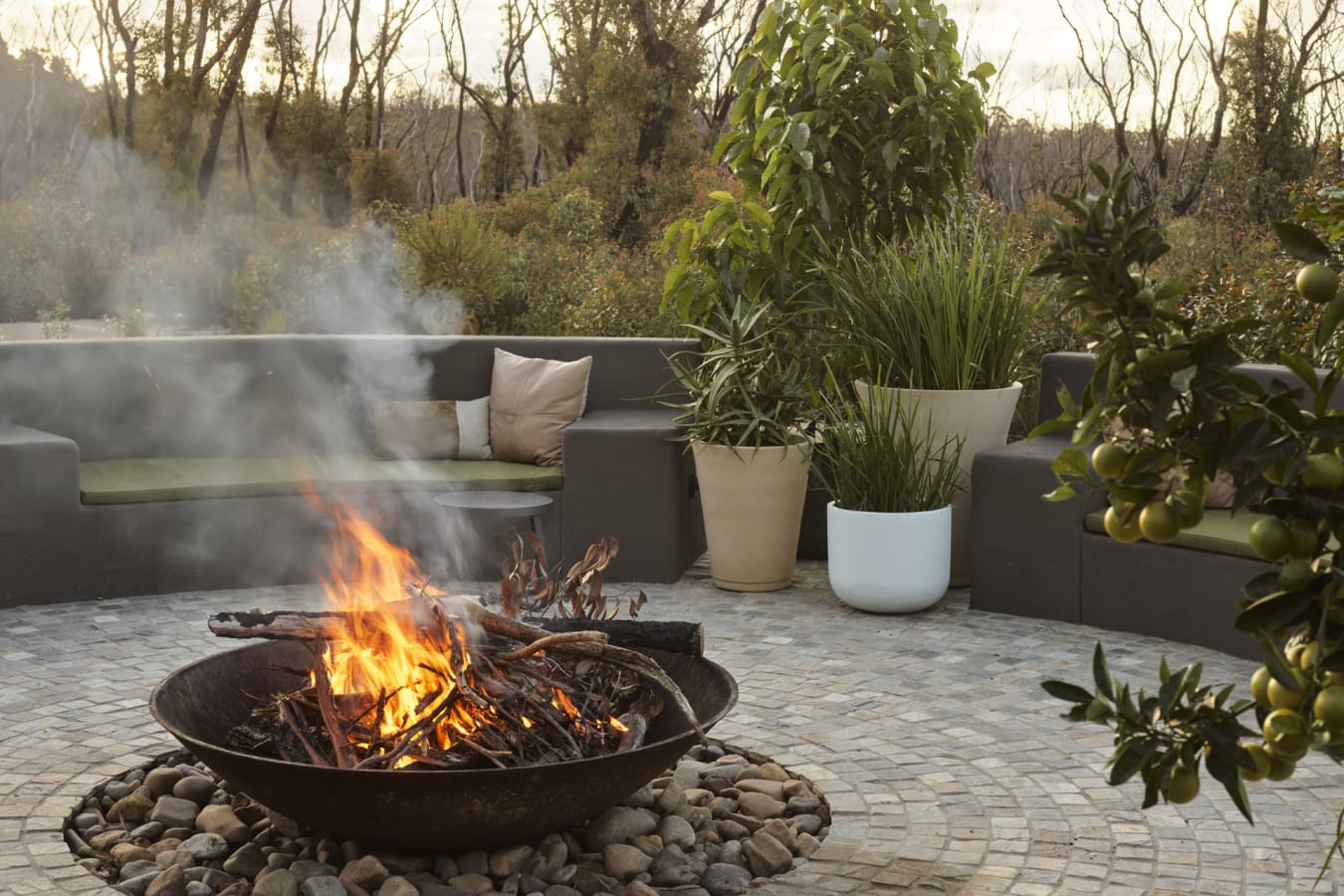 Chalets of Blackheath Firepit  