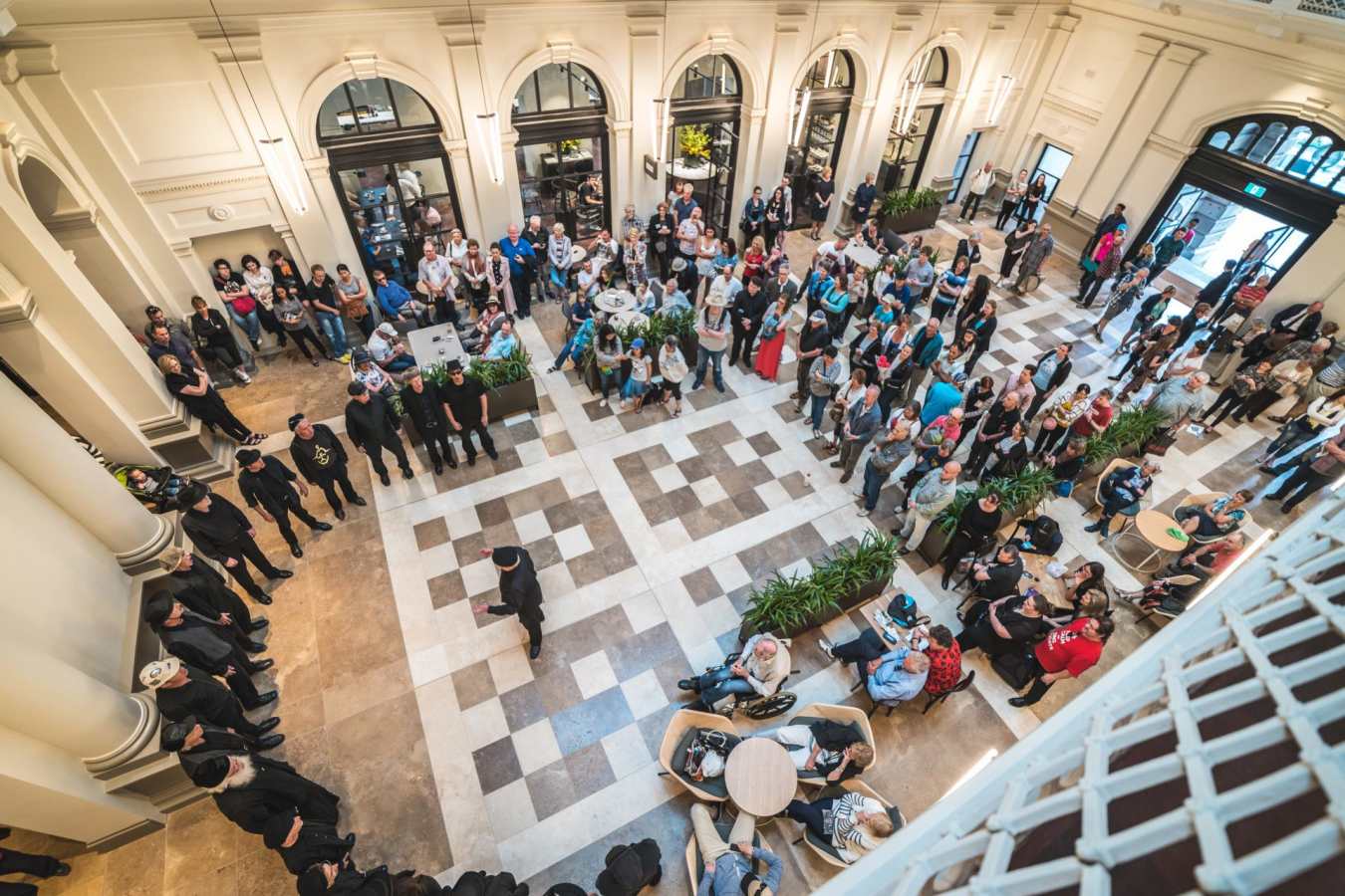 Choir performance  - COMO The Treasury