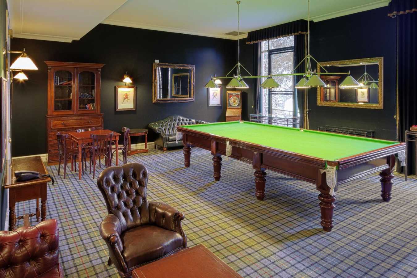 Billiard Room - Lilianfels Blue Mountains Resort & Spa