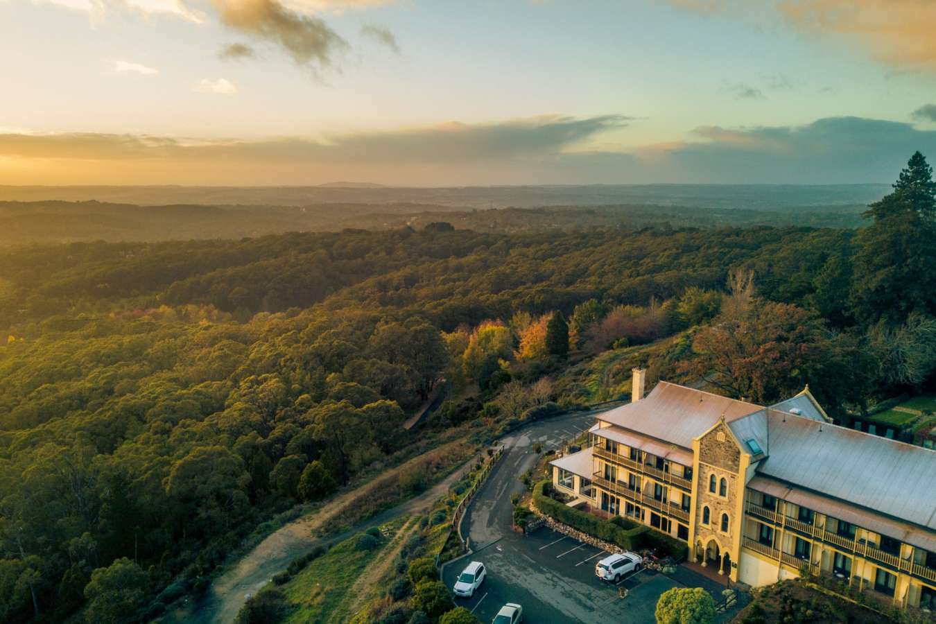Aerial View - Mount Lofty House