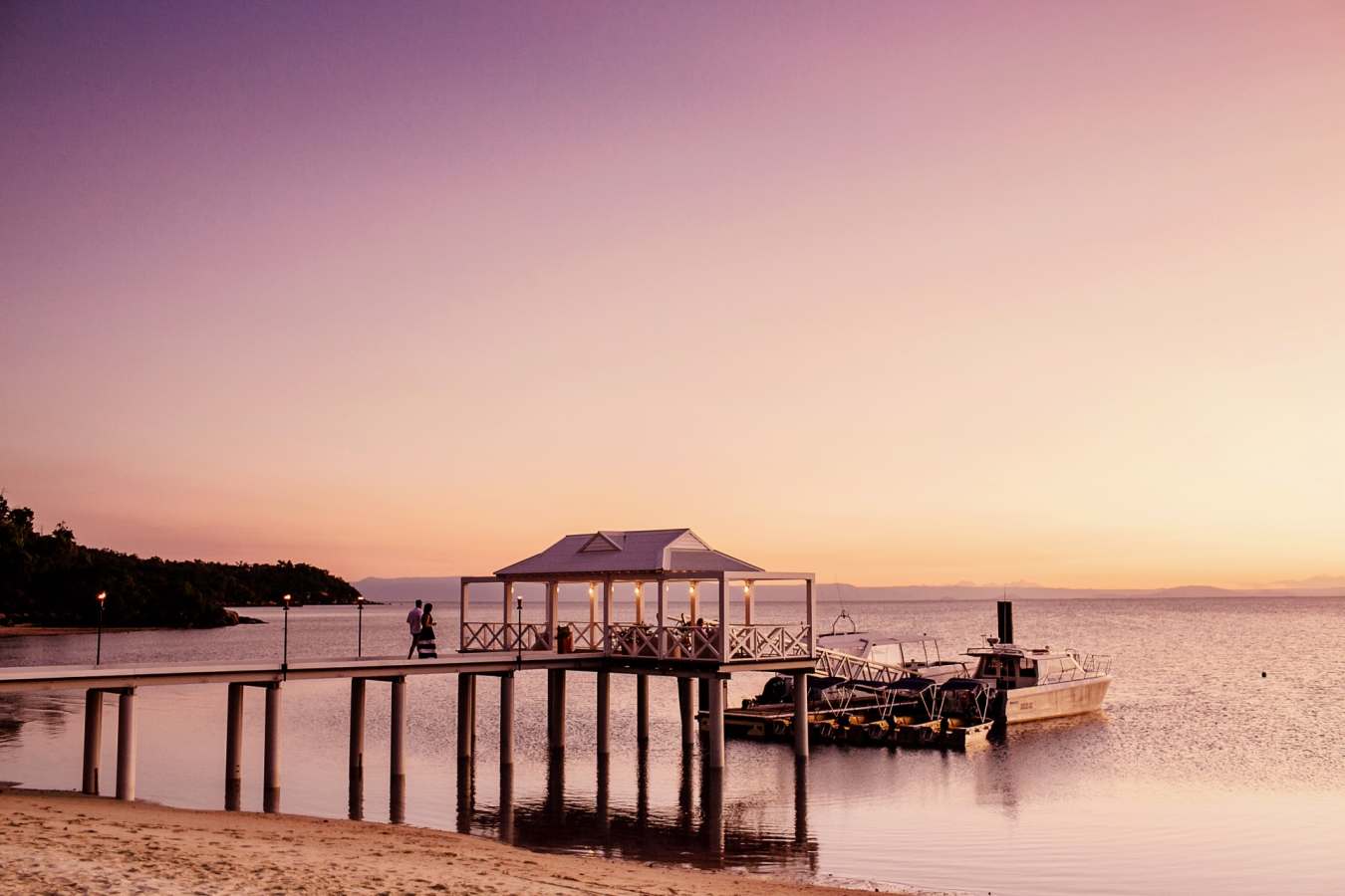 Jetty at Sunset - Orpheus Island 